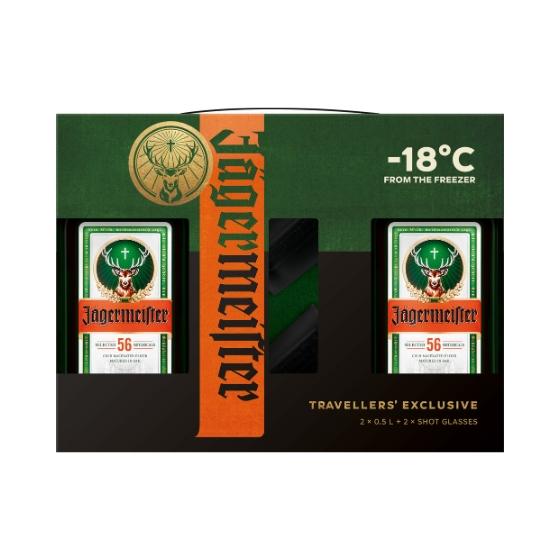 Jagermeister Tre Gp Herb Liqueur 35% 2x50cl