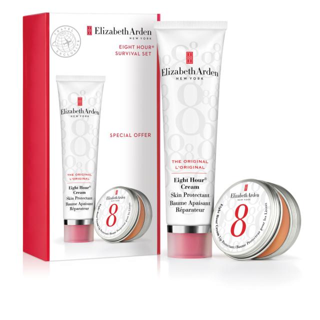 Eight Hour Cream Survival Set for Face and Lips