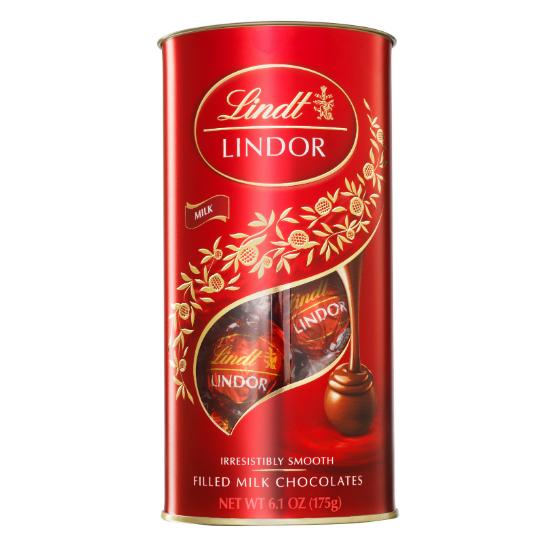 Lindt Lindor Mini Milk Chocolate Tube 175g