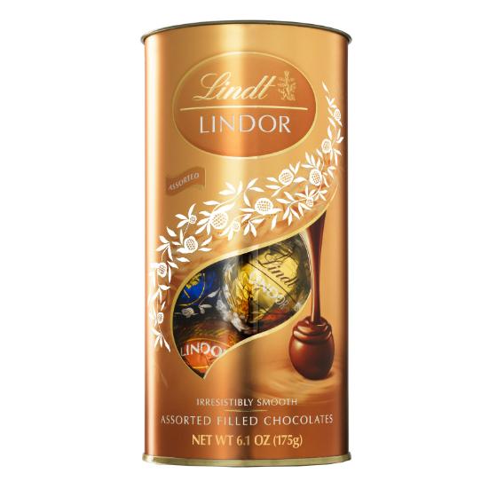 Lindt Lindor Mini Chocolate Assorted Tube 175g