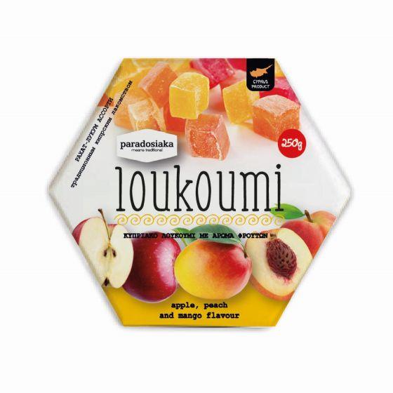 Loukoumi Assorted Apple Flavours 250g