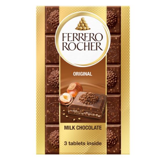 Ferrero Rocher Milk Chocolate Tablets  270g