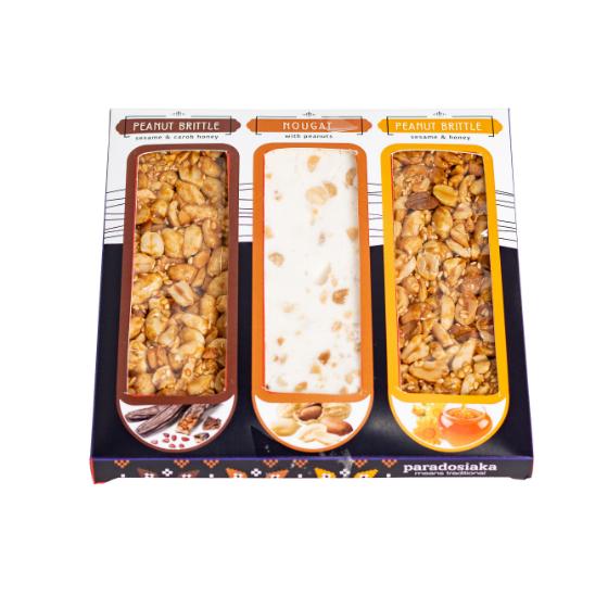 Peanut Brittle & Nougat Set 210g