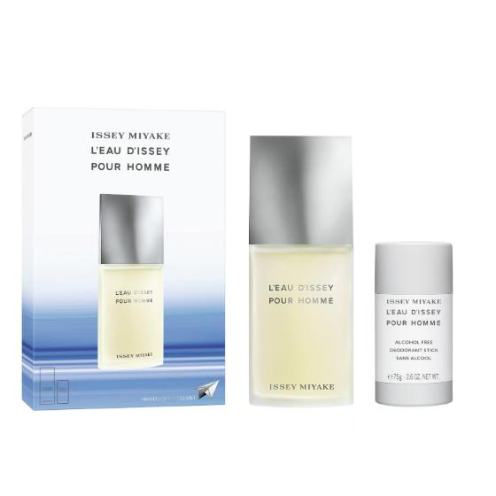 L'Eau D'Issey Pour Homme and Alcohol Free Deo Stick Set 75g