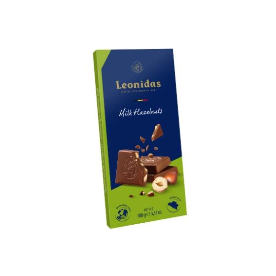 Leonidas Milk & Hazelnut 100g