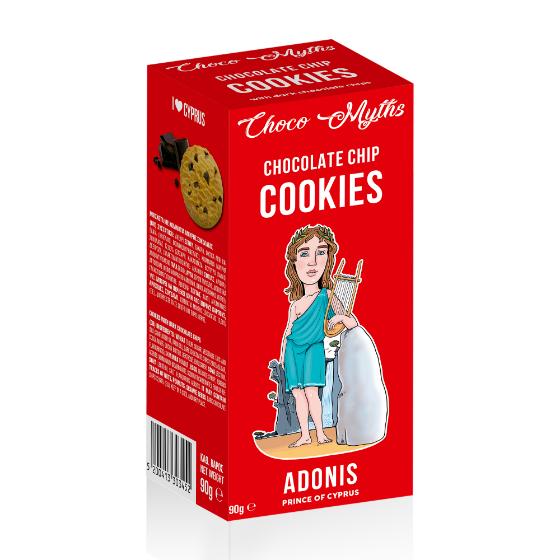 Adonis Prince Of Cyprus Red - Chocolate Chip Cookies 90g