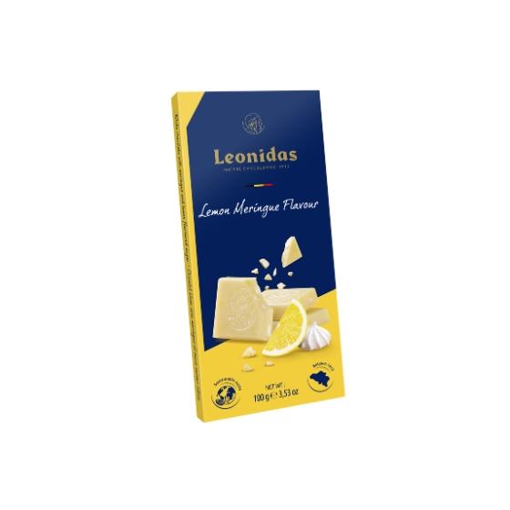 Leonidas Lemon Meringue Tablet 100g