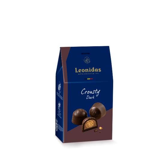 Leonidas Pouch Crousty Dark 170g