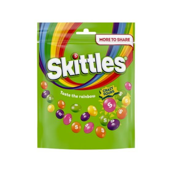 Skittles Crazy Sours Pouch 318g