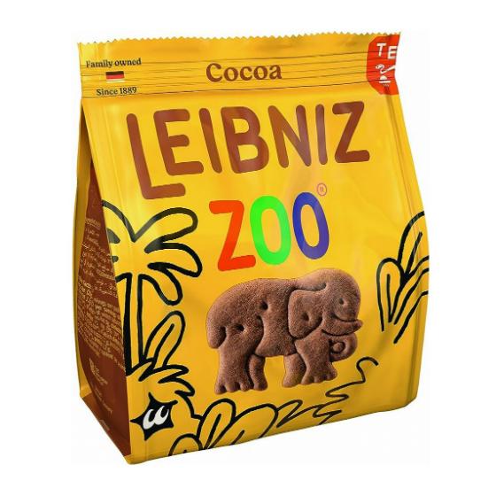 Leibniz Zoo Cocoa Biscuits 100g