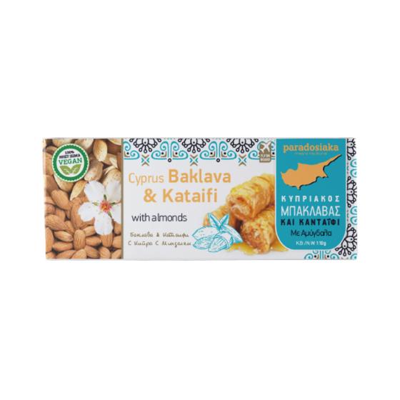 Cyprus Baklava and Kataifi with Almonds 110g