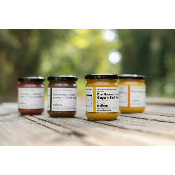 Organic Functional Honey Anti-Inflammatory Spread with ginger, turmeric and pepper 250g