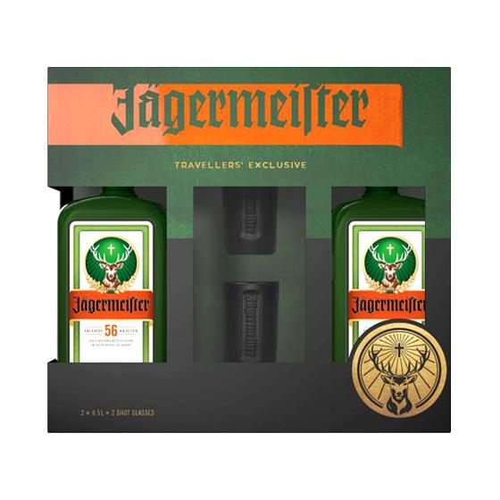 Travel Exclusive Gift Pack Herb Liqueur 2x50cl