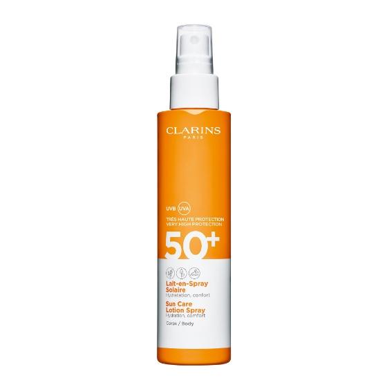 Clarins Sun Care Body Lotion-in-Spray UVA/UVB 50+ 50ml