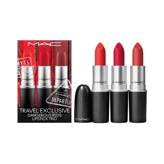 Travel Eclusive Dangerous Reds Lipstick Trio