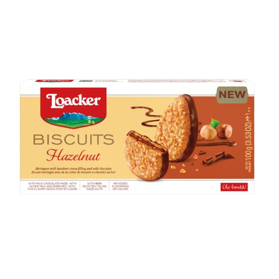 Loacker Nut Selection Biscuit Hazelnut 100g
