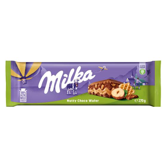 Milka Nutty Choco Waffer 270g