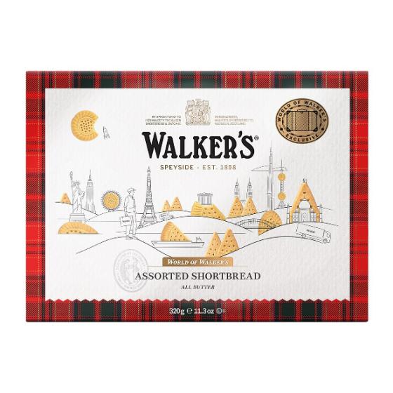 Walkers World Of Walkers Shortbread Carton 320g