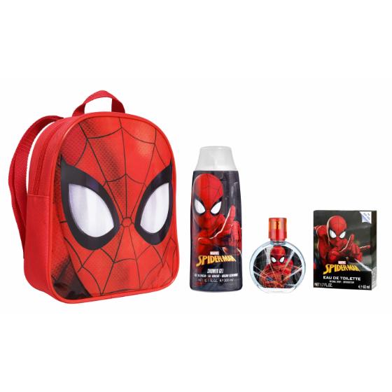 Spiderman Backpack Set (Edt 50ml + Shower Gel 300ml)